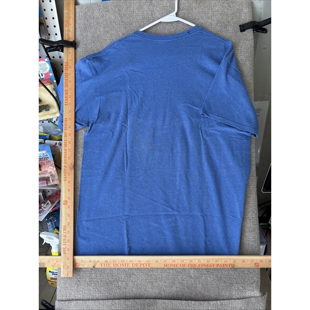 Los Angeles Dodgers Foundation Baseball Blue Tee T-Shirt Youth Size L Delta - Picture 8 of 10